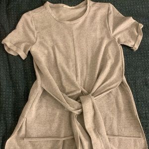 Gray Zara Top